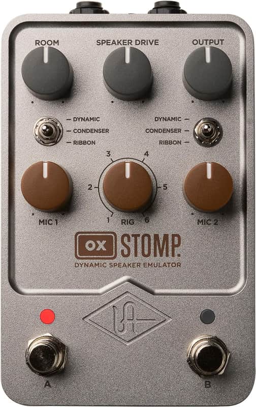 Universal Audio OX Stomp Speaker Emulator Pedal (GPM-OXSTP) image 1