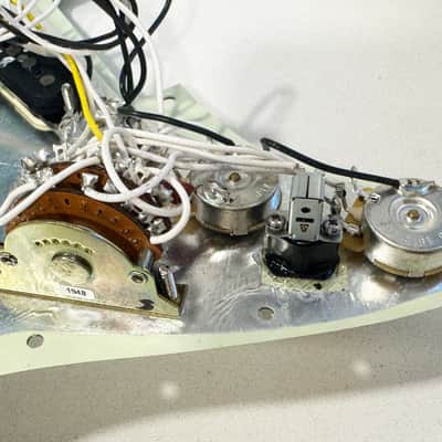 LOADED Fender Deluxe Vintage Noiseless Stratocaster Pickups 7 Way Superswitch image 6