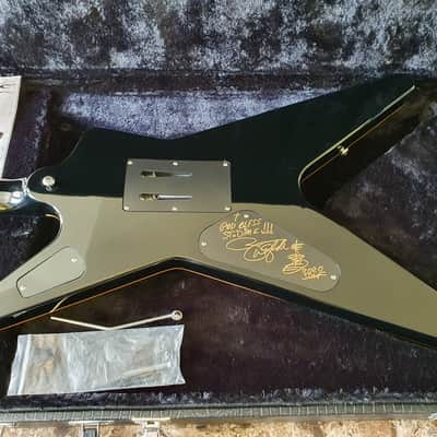 RARE Dean Dimebag Darrell ML Roots from Dime's House Signed by Zakk Wylde image 4