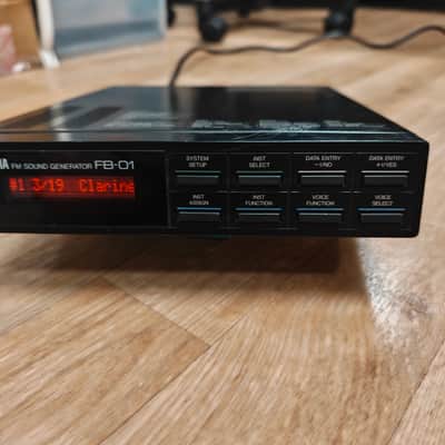Yamaha FB-01 FM Sound Generator 1986 - 1987 - Black image 2