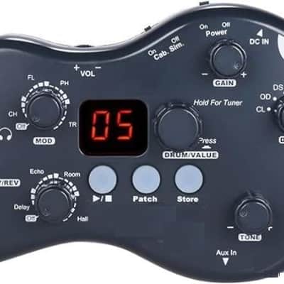 MeloAudio MIDI Commander Guitar Floor Multi-Effects Portable USB