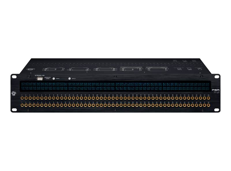 Black Lion Audio PBR TT LIT Patchbay with LED Display image 1