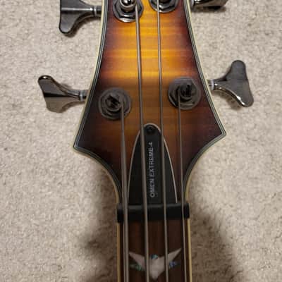 Lightly Used - Schecter Omen Extreme-4 Active 4-String Bass 2010s - Vintage Sunburst image 3