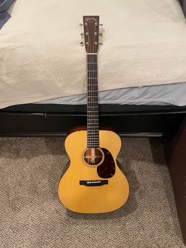 Martin 000-18 Custom Shop Adirondack 2024 - Natural image 1