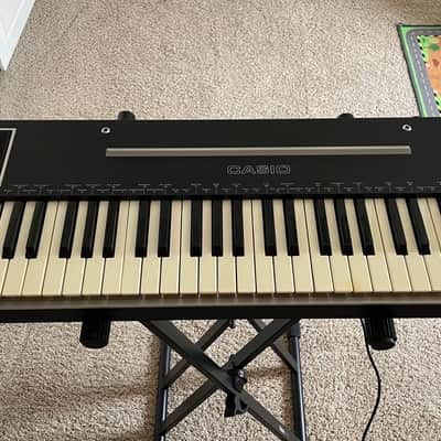 Casio CT-202 Casiotone 49-Key Synthesizer 1980s - Black No Vibrato