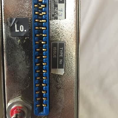 Pair of Original Vintage Neve 1081 Pre-amp / EQ Modules in Rack image 4