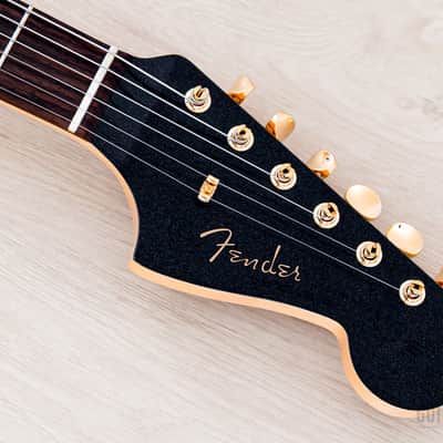 2026 Fender Limted Edition Traditional II 60s Jazzmaster Black Pearl + Headstock w/ Gold Hardware, Japan MIJ image 4