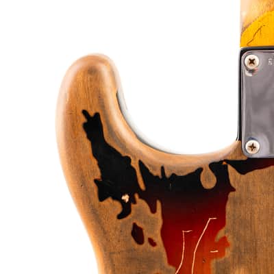 2012 Fender Custom Shop Rory Gallagher Signature Stratocaster - 3-Color Sunburst image 20