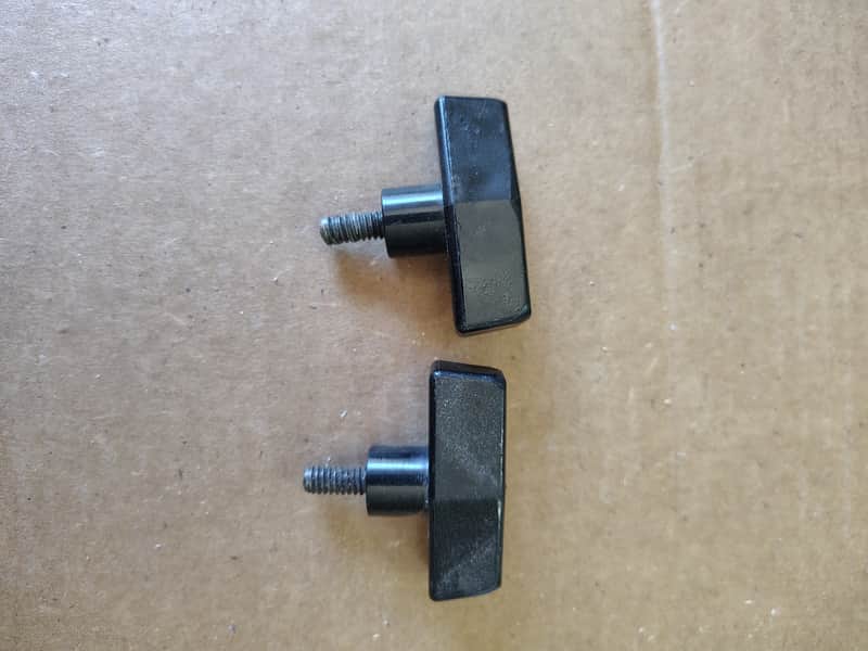 Ludwig Bass spur thumb screws image 1