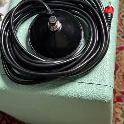 Fender 5F4 Tweed Super clone 30w with Spring Reverb by Emprize 2023 - Surf green and white tolex image 11