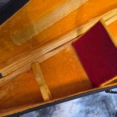 Vintage RARE 1960's Vox Tornado Typhoon Country Western Folk 12 Hard Shell Guitar Case image 10