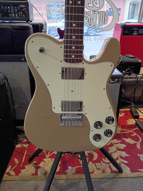 Fender Chris Shiflett Artist Series Signature Telecaster Deluxe 2016 - Present - Shoreline Gold