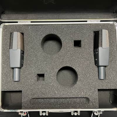 AKG C414 XLII/ST Stereo Matched Pair 2010s - Black image 4