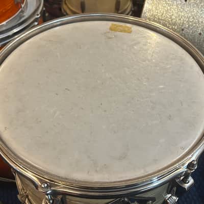 Ludwig 9x13Transition Badge tom 1958 - White marine pearl image 10