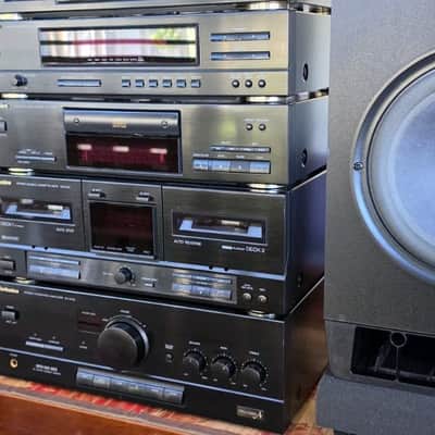 VINTAGE TECHNICS STEREO SYSTEM/MADE IN JAPAN/BOSE/EQ/AMP/TAPE DECKS image 5