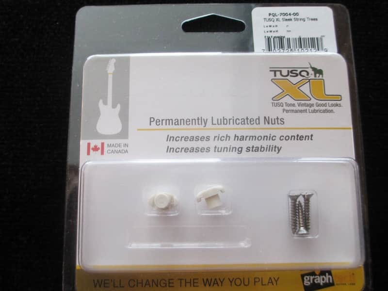 Graph Tech PQL-7004-00 TUSQ XL Sleep String Trees/Screws (Pair) image 1