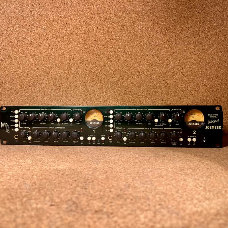 Joemeek twinQ2 Dual Studio Channel Strip 2010s – Serviced – Warranty image 1
