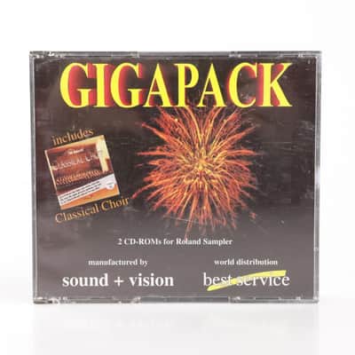 Gigapack Sound Vision Vol. 1&2 CD-ROM for Roland Samplers #34388 image 3