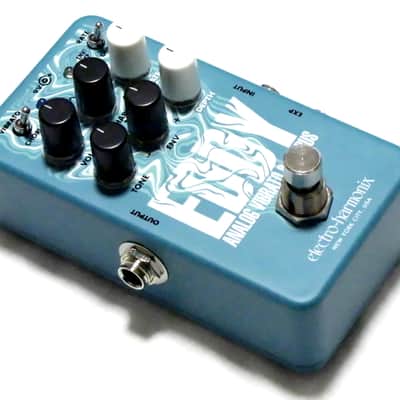 Used Electro-Harmonix EHX Eddy Analog Vibrato & Chorus Guitar Effects Pedal image 3
