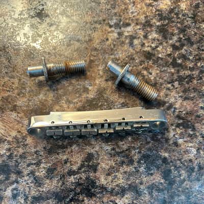 Gibson ABR-1 Bridge (with saddles, posts and wire 70’s image 3