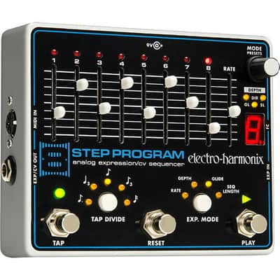 Electro-Harmonix 8-STEP PROGRAM Analog Expression/CV Sequencer Pedal image 2