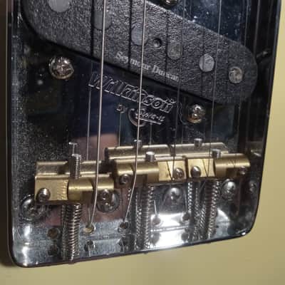 Fender Lite ash telecaster 2004 - Vintage white image 10