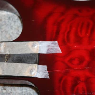Fernandes Partially Loaded Body - Red Crackle - Japan - No Tariffs image 9