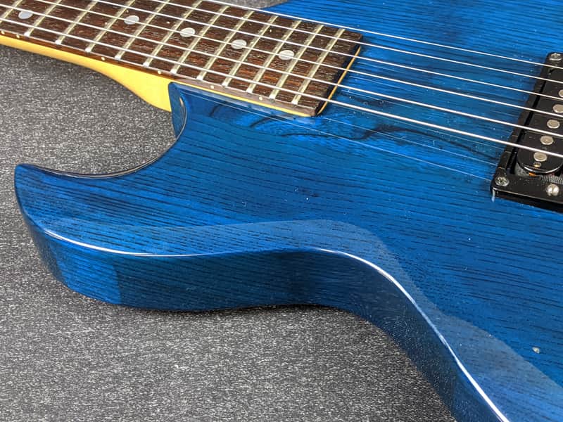 Aria Pro II Cardinal Series (CS-300?) Blue Gloss Single Pickup
