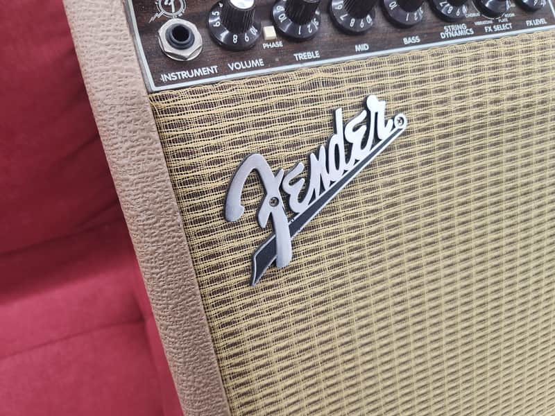 Fender  Acoustasonic 30 - Brown acoustic amplifier image 1