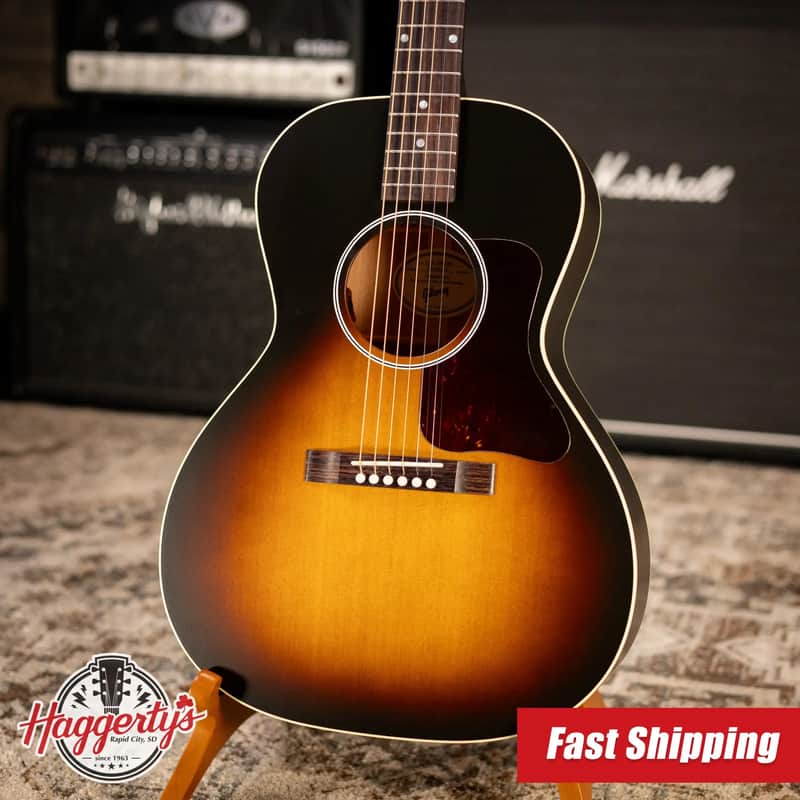 Gibson L-00 Special Acoustic/Electric Guitar - Vintage Sunburst with Gig Bag - B-Stock image 1