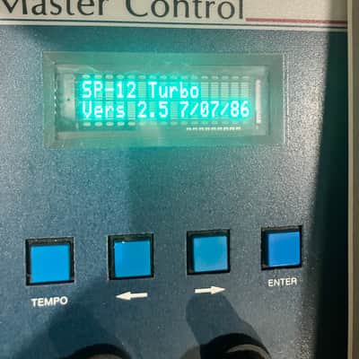 E-MU Systems SP-12 Turbo; 8-Voice Drum Sampler 1985 - 1987 - Blue image 2