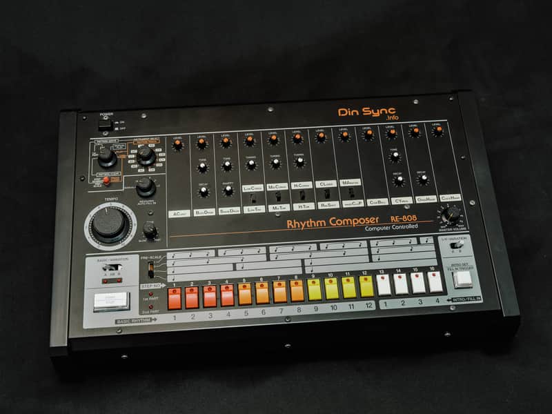 DinSync RE-808 TR-808 Drum Machine image 1