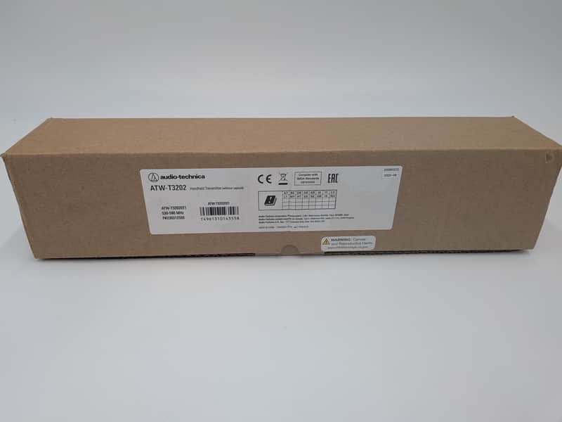 New Audio-Technica ATW-T3202-EE1 3000 Series Wireless Handheld Transmitter image 1