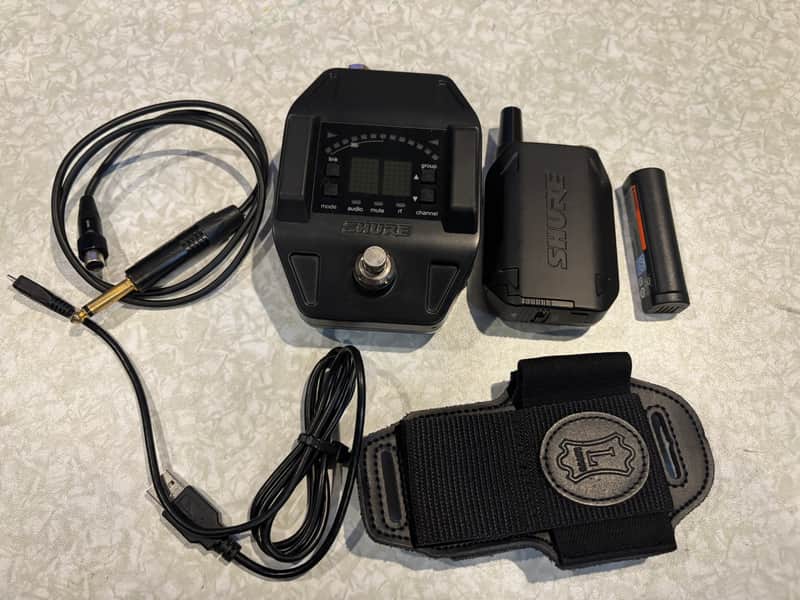 SHURE GLXD16 ワイヤレス一式 Shure GLXD16 Guitar Pedal Wireless System | Reverb