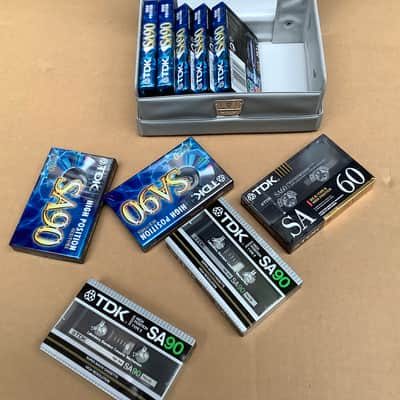 10 x TDK Vintage SA TDK SA 90 - 60 AUDIO TAPE CASSETTE new old stock image 2