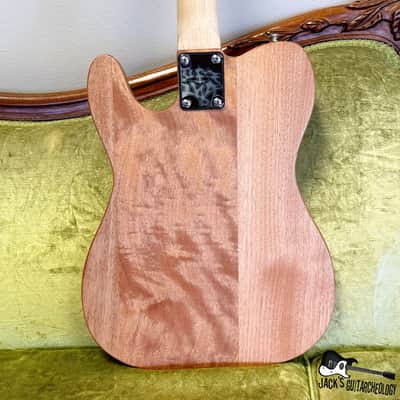 Economy Pre-Made T-Style Kit Electric Guitar *READ* (2020s - Natural) image 11
