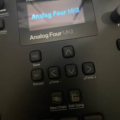 Elektron Analog Four MKII 4-Voice Tabletop Analog Synthesizer 2020 - Present - Black image 9