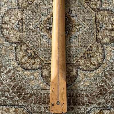 Fender Roasted Maple Precision Bass® Neck, 20 Medium Jumbo Frets, 9.5", Maple, C Shape image 8