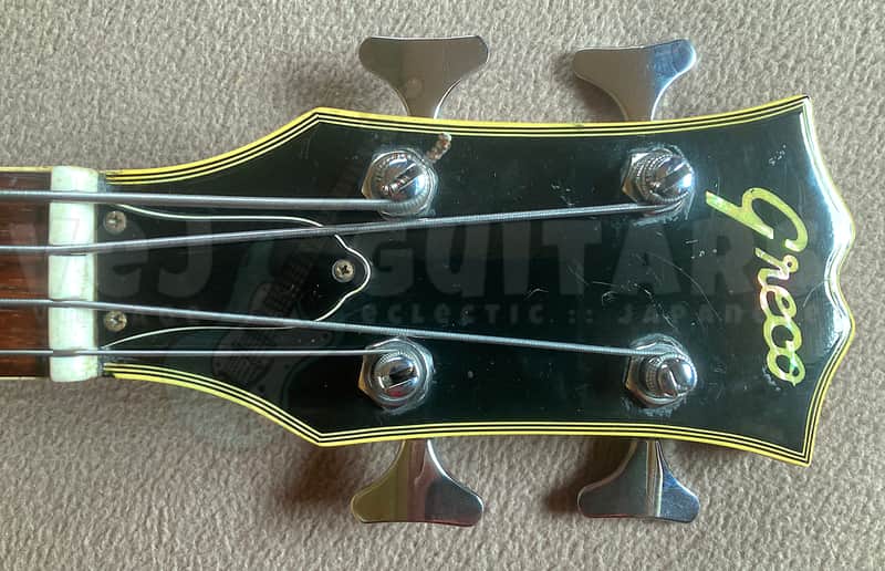 GRECO EB-135 c.1968 - SEMI-ACOUSTIC BASS - MIJ VINTAGE | Reverb