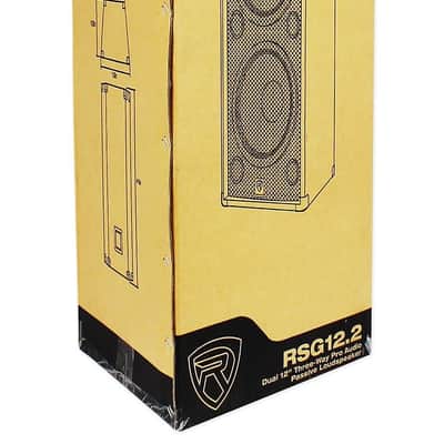 Rockville RSG12.2 Dual 12” 2000 Watt 3-Way 4-Ohm Passive DJ/Pro Audio PA Speaker image 3