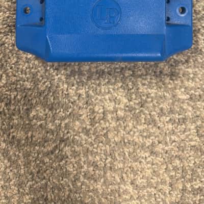 LP Percussion Blue Medium Percussion Block 2010 - Blue image 2
