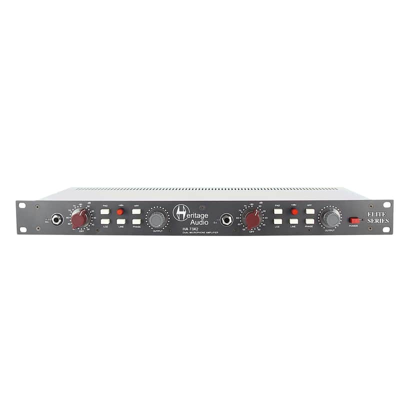 Heritage Audio HA-73X2 Elite Series Dual-Channel Mic Preamp image 1