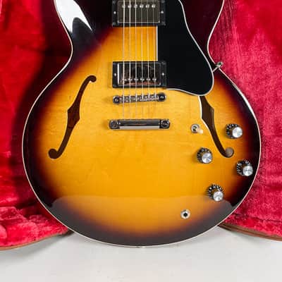 2022 Gibson ES-335 Sunburst Electric Guitar w/OHSC image 2