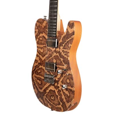ESP USA Limited Edition TE-II Hardtail Electric Guitar - Snake Skin - #US21176 image 9
