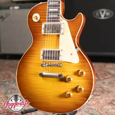 Gibson Custom Shop 1959 Les Paul Standard Reissue Murphy Lab Heavy Aged Electric Guitar - Golden Poppy Burst with Hardshell Case image 1