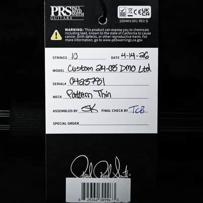 PRS Custom 24-08 Limited Edition Private Stock Color- Sprayer's Choice 2026 (0423781) image 18