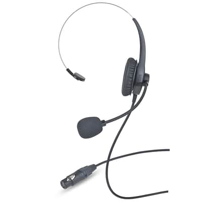 Clear-Com CC-28-X4 - Single-Ear Intercom Headset with XLR4F Connector image 2