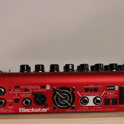Blackstar AMPED 2 Dept. 10 100-Watt Guitar Amp Pedal 2023 - Present - Red image 2