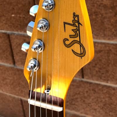 2017 Suhr Limited Edition Classic Antique "Finish Over Finish" HSS - Black over Sunburst - 7.58 lbs image 6