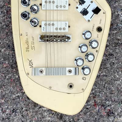 Vox Phantom XII V246 1965 - White RARE Made in Italy image 2